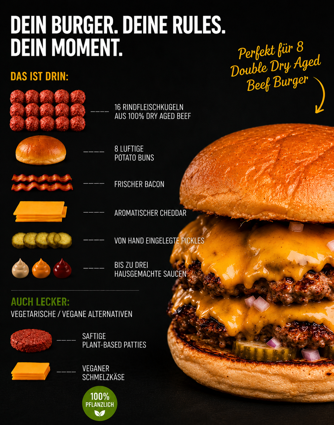 XLARGE - SMASHBOXX - Burger Baukasten